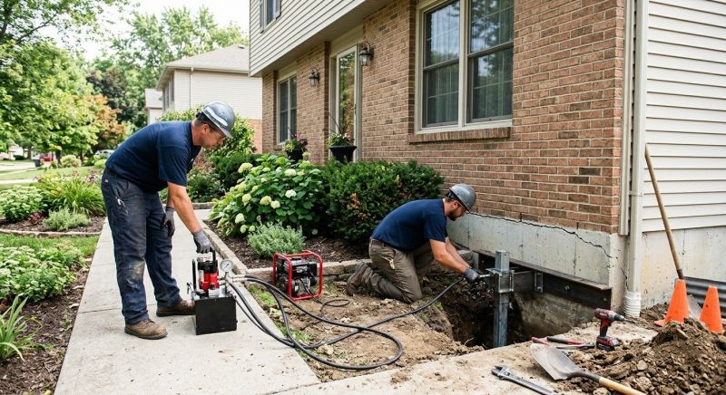 House Settling Repair in Mooresville, NC