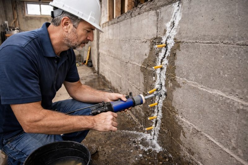 Leaking Foundation Repair in Mooresville, NC