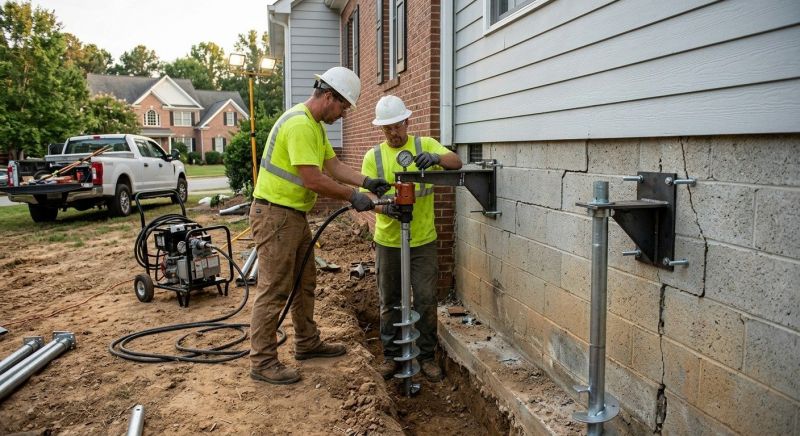 Piering Service in Mooresville, NC