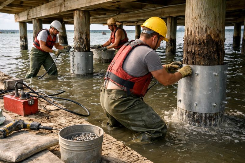 Piling Repair in Salisbury, NC