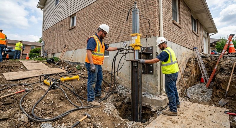 Settling Foundation Service in Salisbury, NC