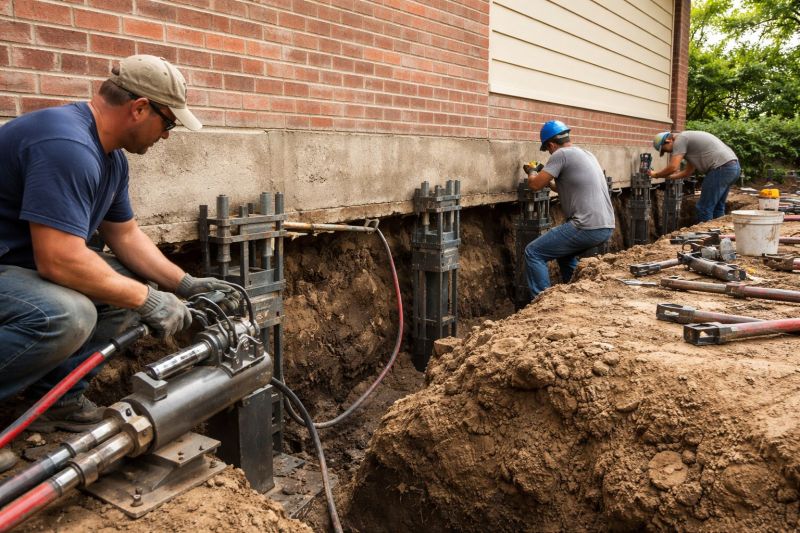Slab Foundation Repair in Mooresville, NC