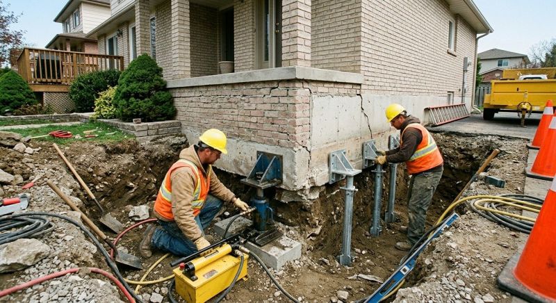 Structural Foundation Repair in Cabarrus County, NC