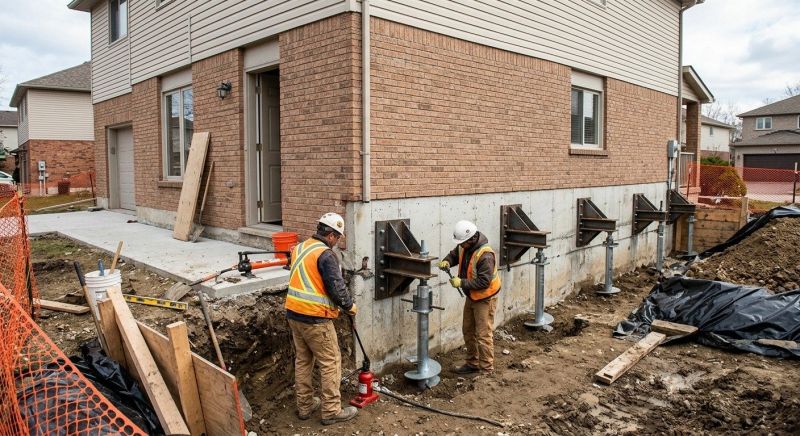 Structural Foundation Repair in Iron Station, NC