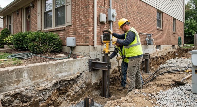 Structural Foundation Repair in Mount Holly, NC