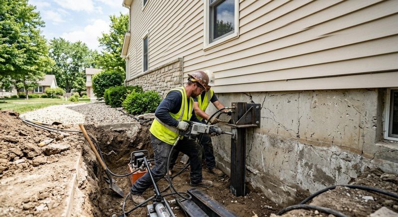 Structural Foundation Repair in Rockwell, NC
