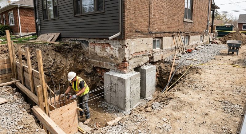Structural Underpinning in Mooresville, NC