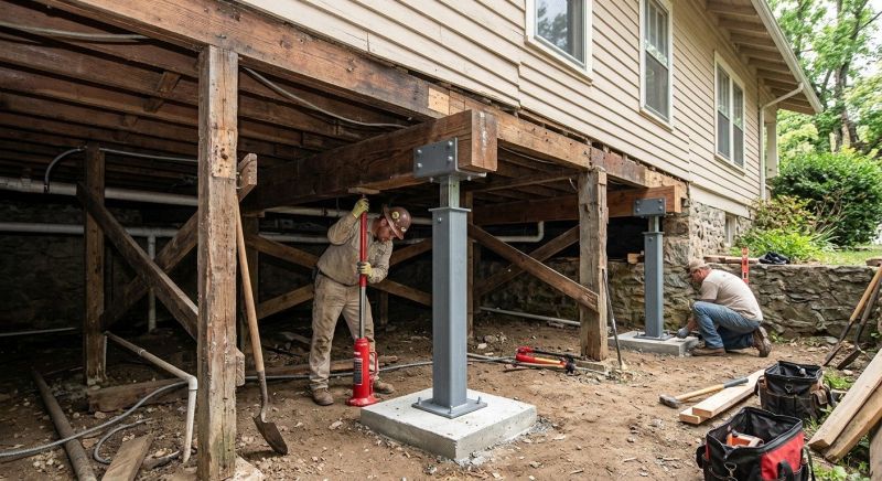 Structural Underpinning in Mooresville, NC