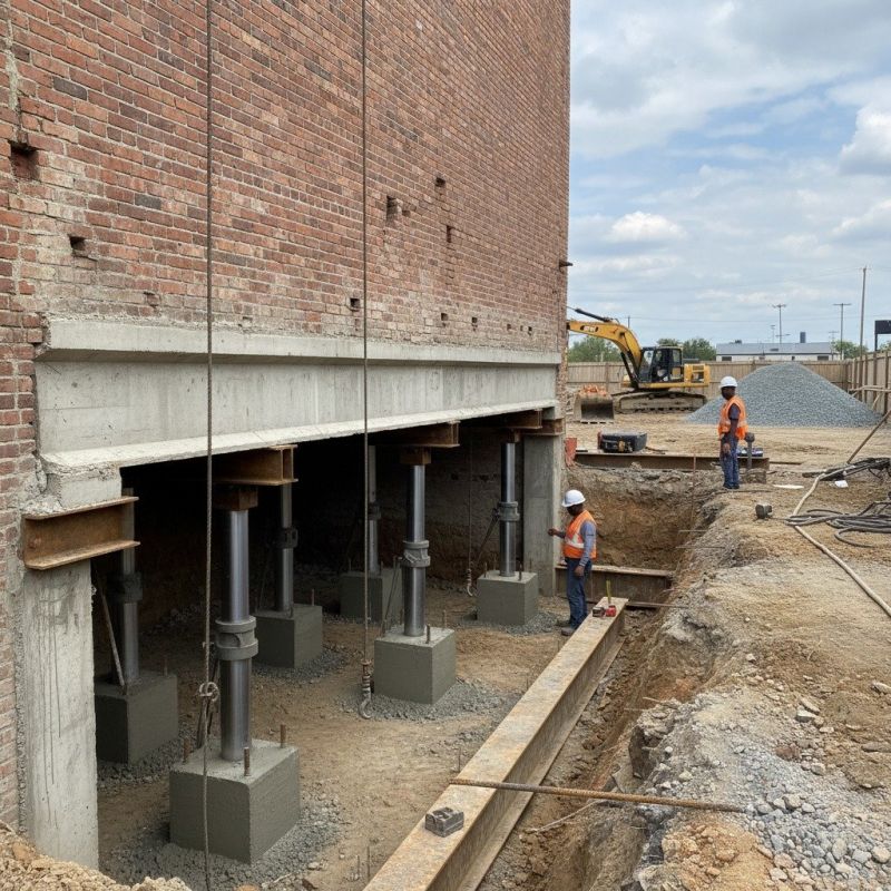 Underpinning Repair in Mooresville, NC